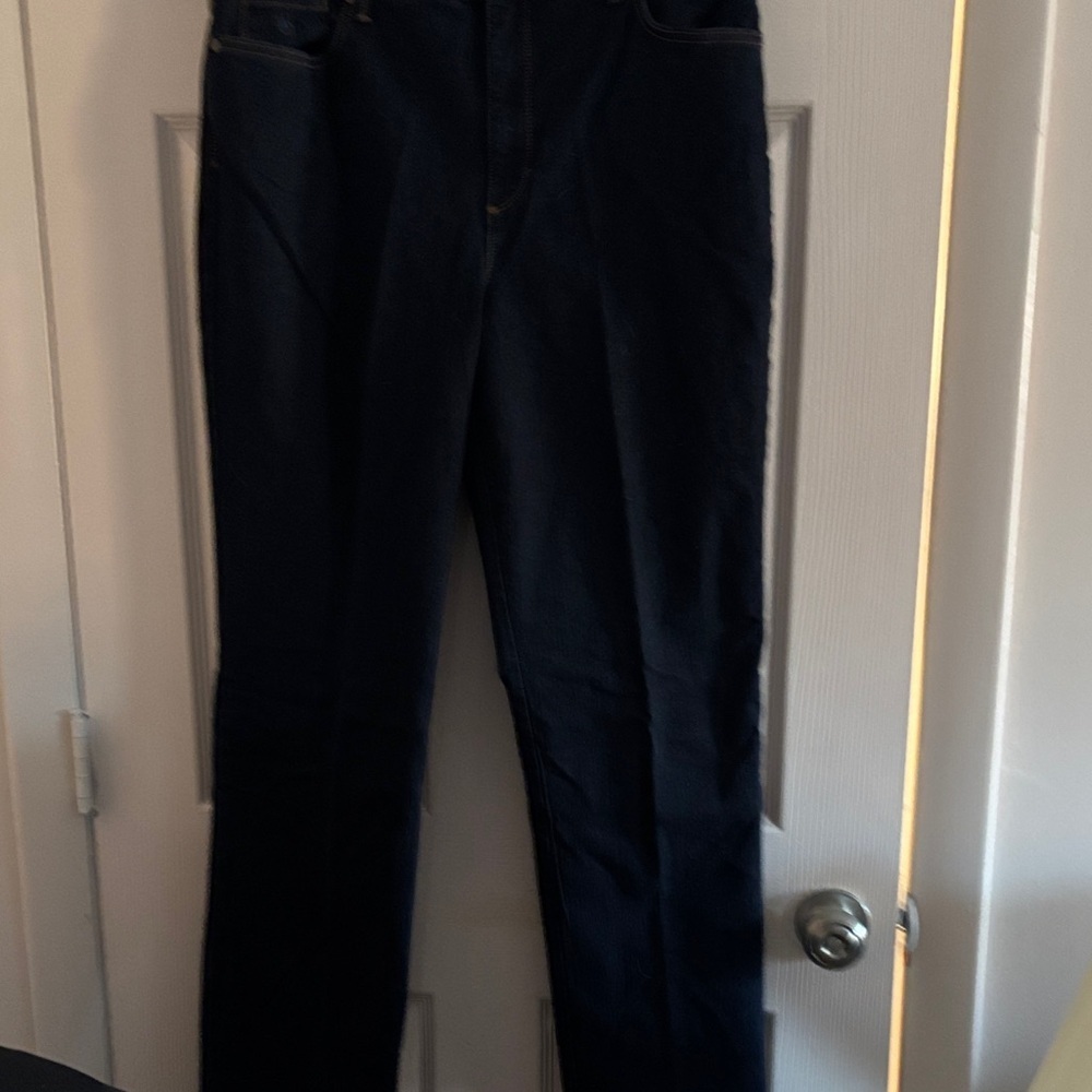 Gloria Vanderbilt Dark Blue High Rise Jeans